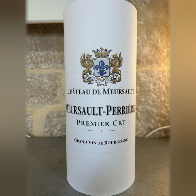 Lampe à poser 39 cm à l'étiquette Meursault-Perrières Premier Cru, Château de Meursault