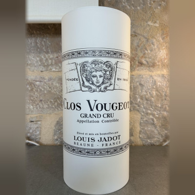 Lampe à poser 39 cm à l'étiquette Clos Vougeot Grand Cru, Louis Jadot