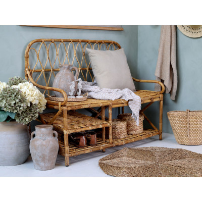 Banquette en rotin