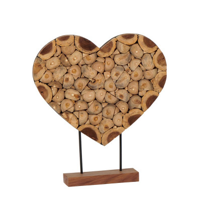 Cœur décoratif en bois...