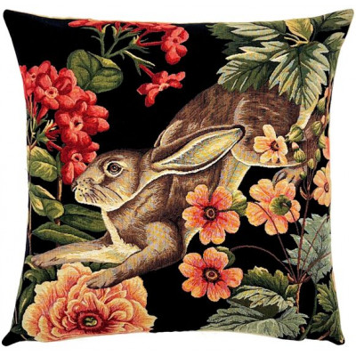 Coussin en Jacquard Lièvre...