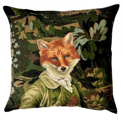 Coussin en Jacquard Renard...