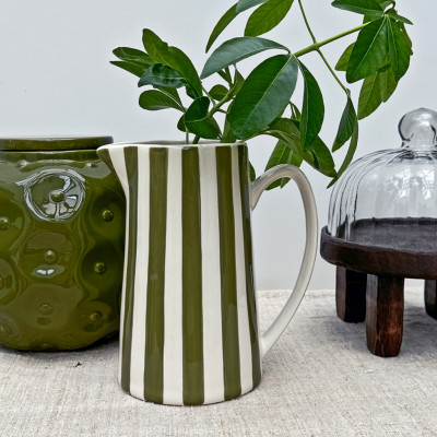 Pichet rayures Kaki gm...