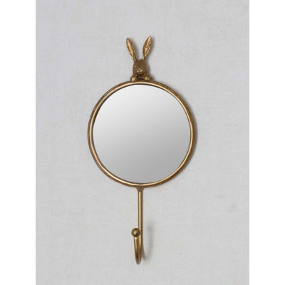 Miroir Lapin avec crochet à...
