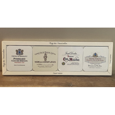 Lot de 4 sous-verres