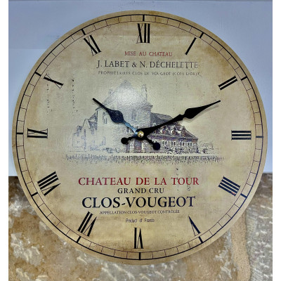 Horloge murale Clos-Vougeot, Château de la Tour