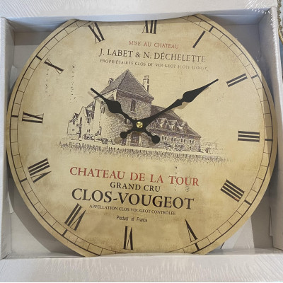Horloge murale Clos-Vougeot, Château de la Tour – autre vue
