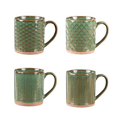 Coffret de 4 mugs Jaspe 35...