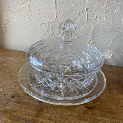 Beurrier rond avec cloche...