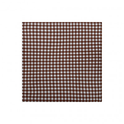 serviette papier vichy brun...