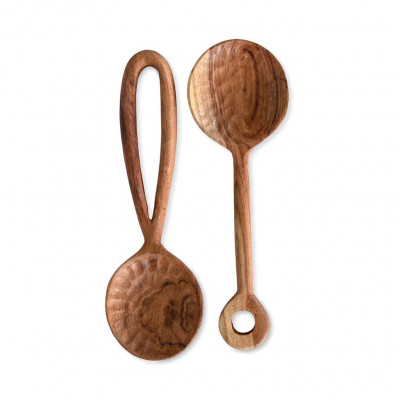 Couverts à salade martelé...