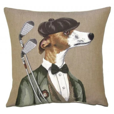 Coussin en Jacquard Whippet...