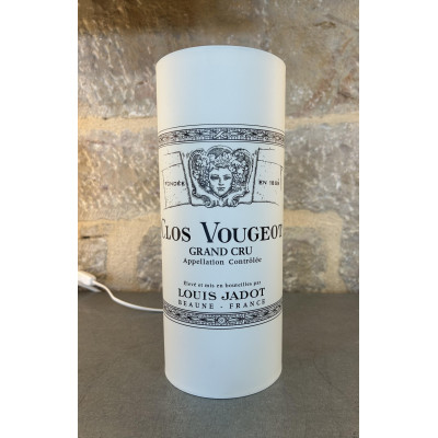 Lampe à poser 29 cm à l'étiquette Clos Vougeot Grand Cru, Louis Jadot