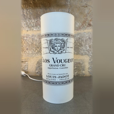 Weinetiketten-Lampe Clos Vougeot Grand Cru 29 cm, Louis Jadot