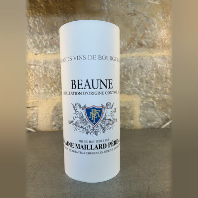 Candeeiro com rótulo de vinho Beaune 29 cm, Domaine Maillard Père & Fils