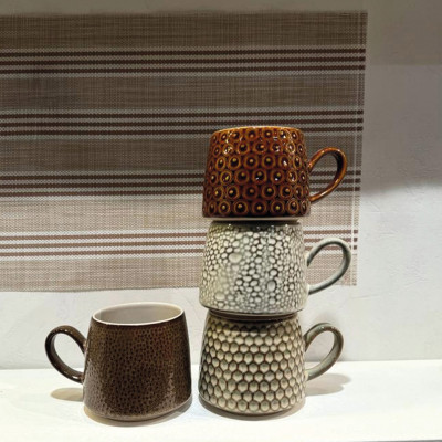 Set de 4 mugs Guépard D8,5...